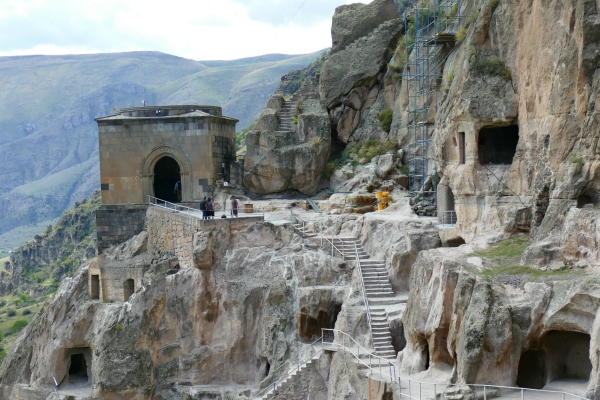 Via Gori naar Borjomi, Vardzia, Georgië