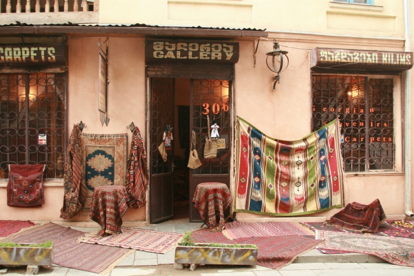 Sfeerbeeld uit Tbilisi, Georgië