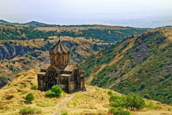 Kasteel in Amberd, Georgië