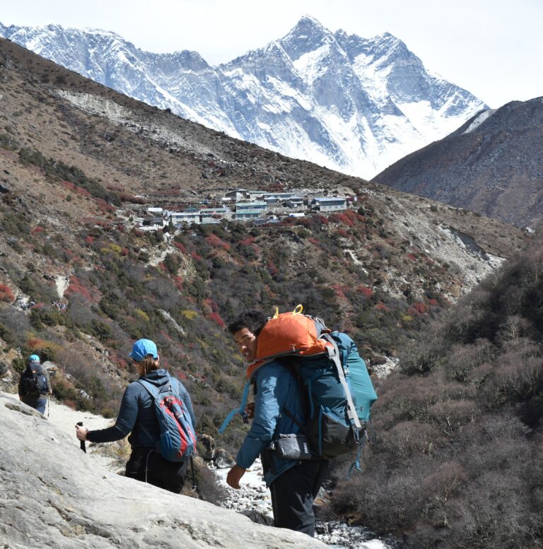 Dingboche naar Lobuche in Nepal