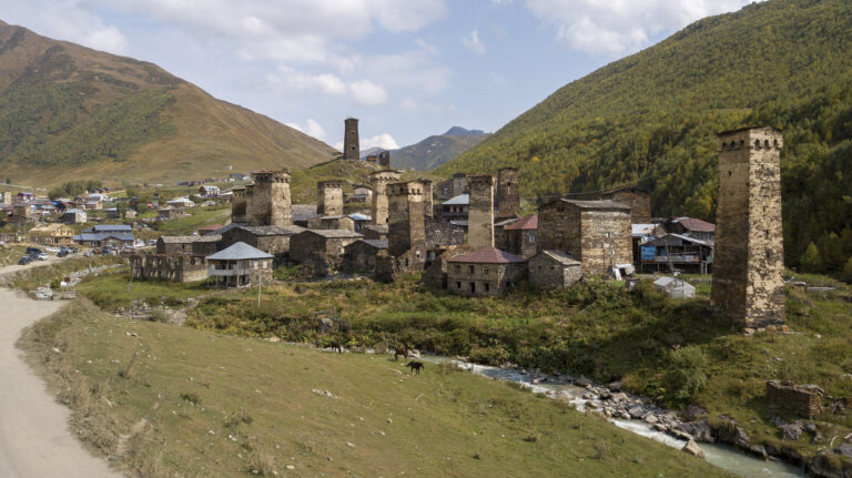 Sfeerbeeld uit Ushguli