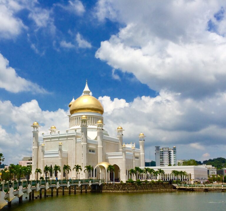 Paleis in Brunei, Borneo