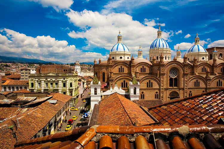 stad cuenca in ecuador