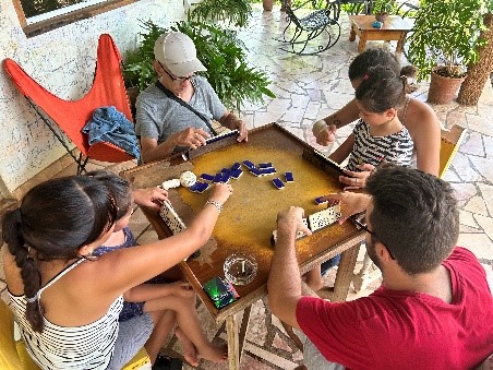 Domino spelen in Cuba