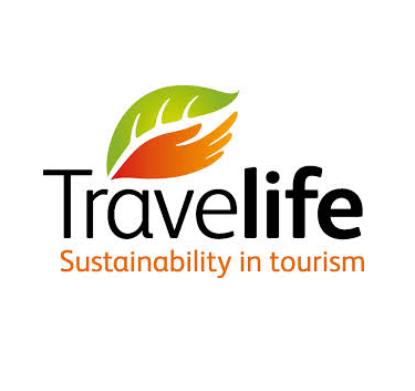 Logo van Travellife duurzaam in toerisme