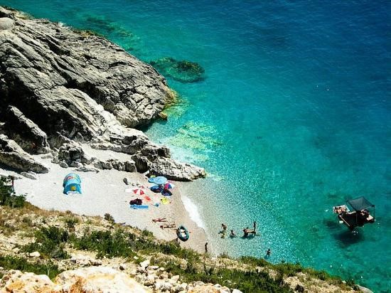 Fijne stranden in Albanië