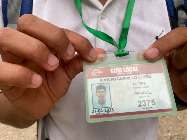 gids adolfo in tikal guatemala