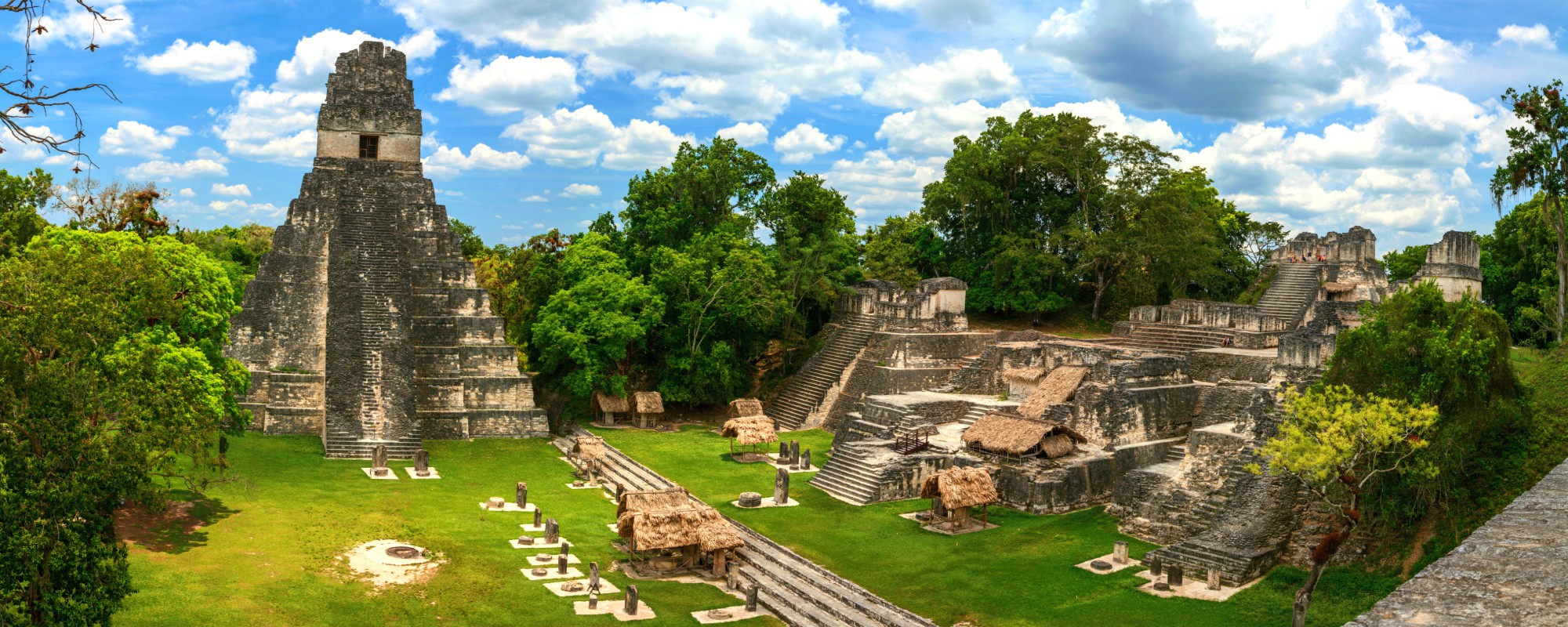 maya tempel in tikal guatemala
