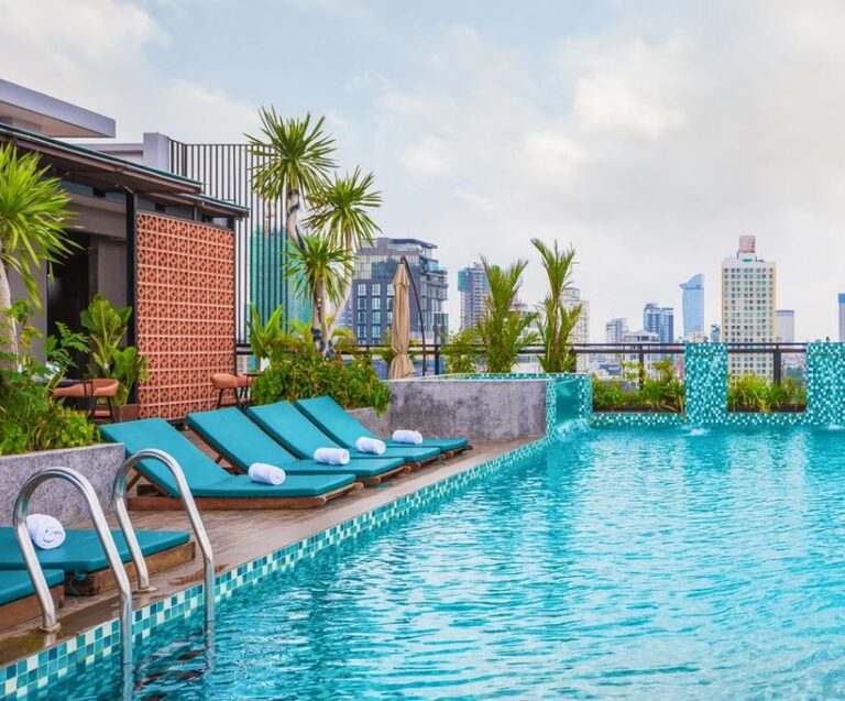 Hotel in Phnom Penh, Cambodja