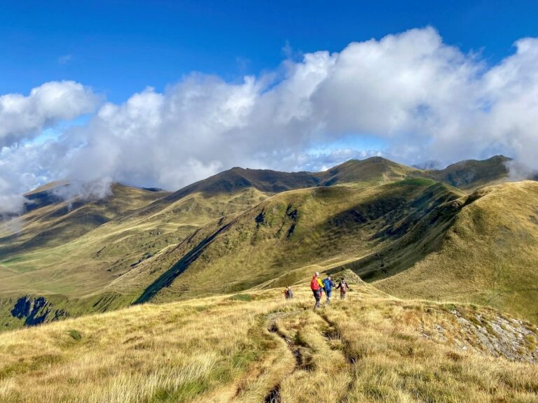Huttentocht door de wandelen, Pyreneeën, Noord-Spanje