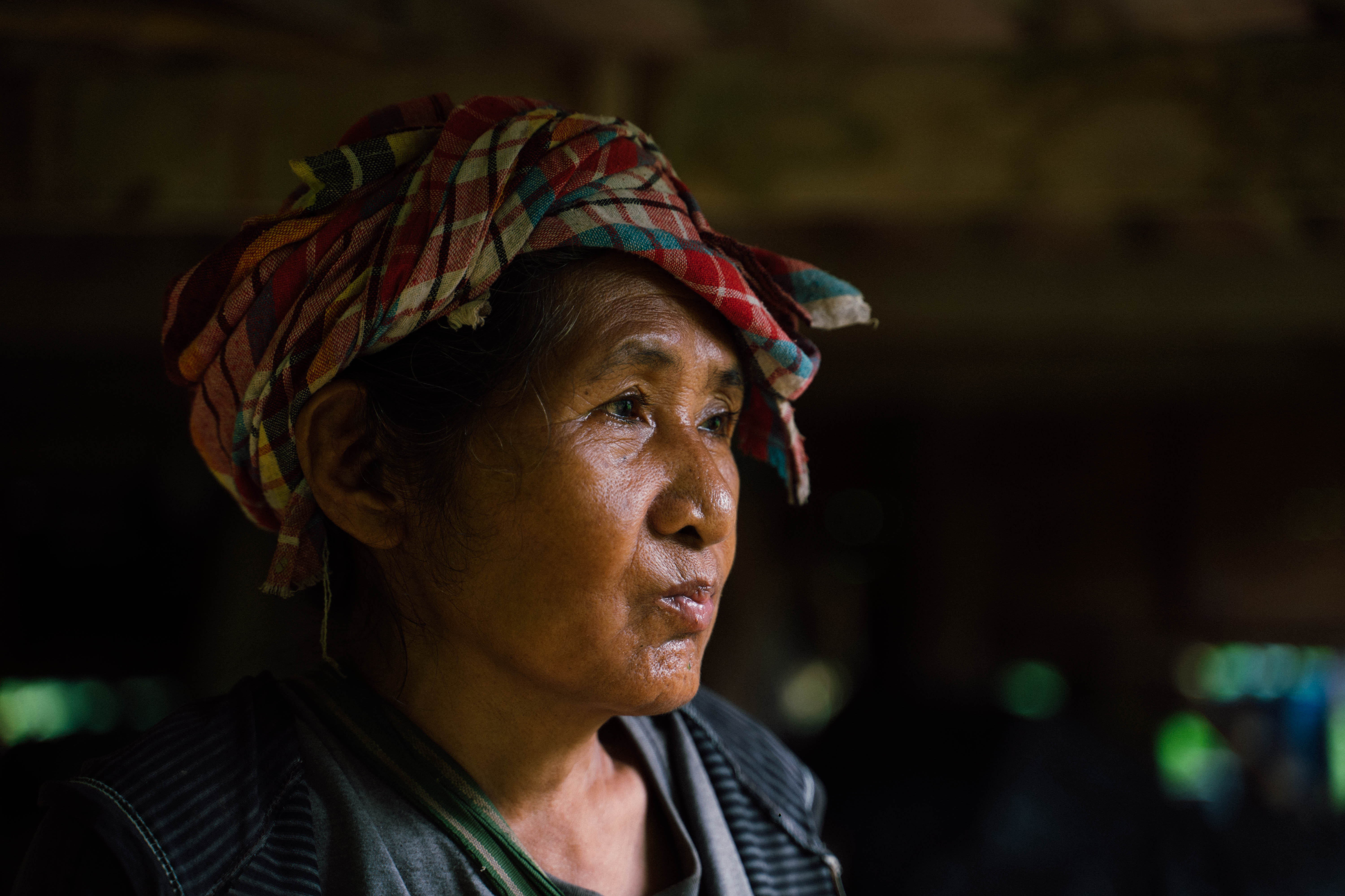 inwoner van de Karen in Thailand