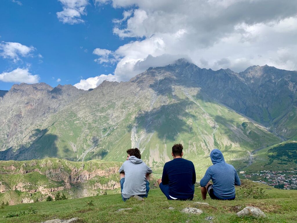 Sfeerbeeld uit Kazbegi, Georgië