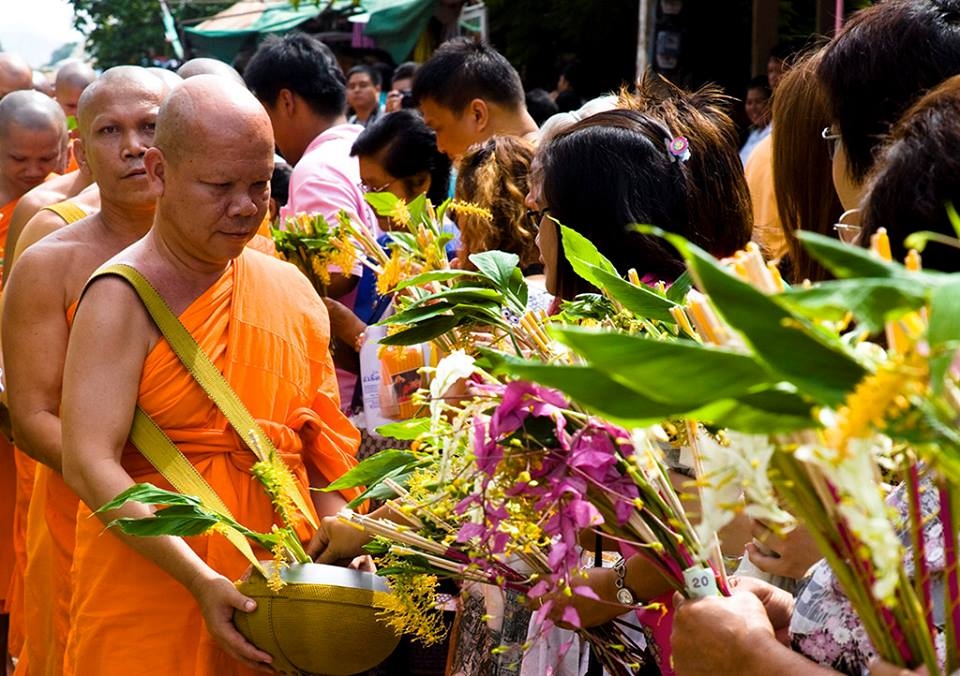 Khoa Phansa day in Thailand