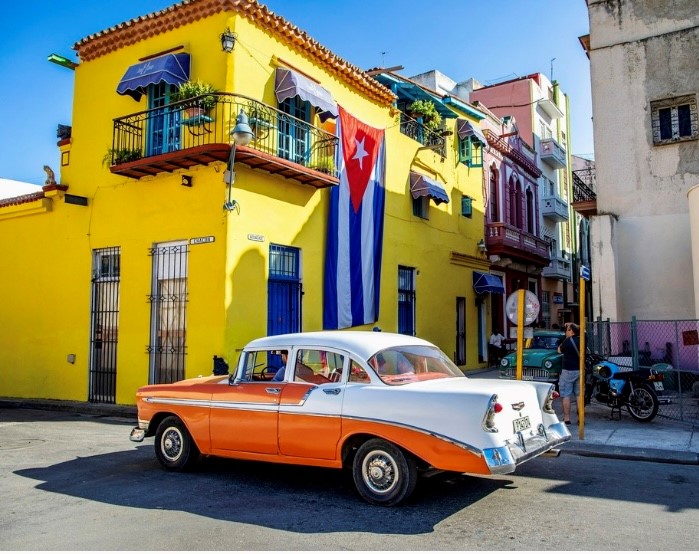 Kleurrijk in Havana, Cuba