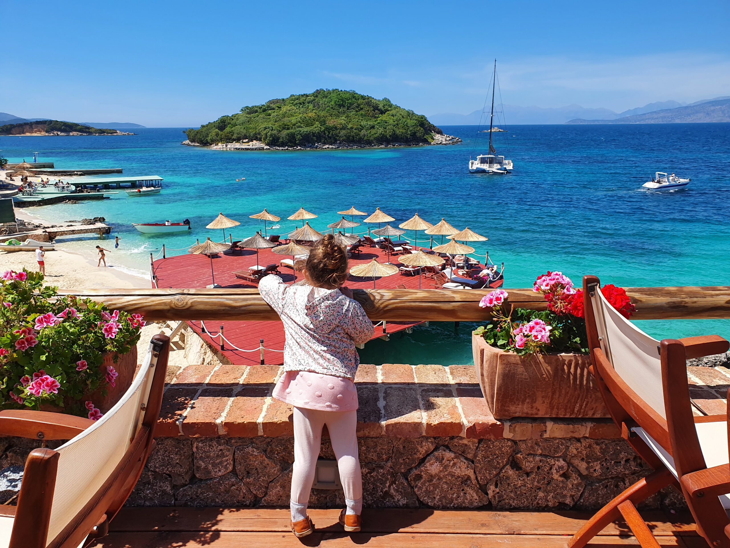 Ksamil in Albanië