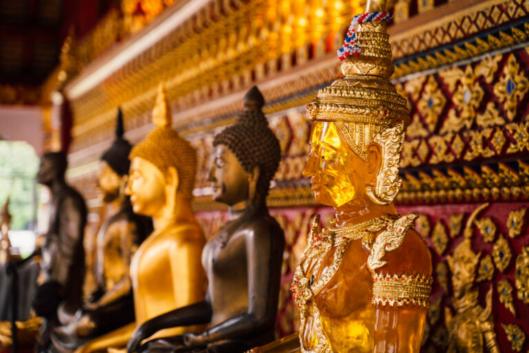 Lanna temple in Chiang Mai, Thailand