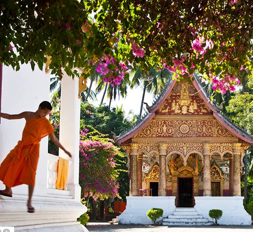 Tempels in Luang Prabang, Laos