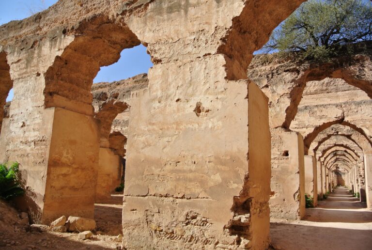 oude ruines in Meknes