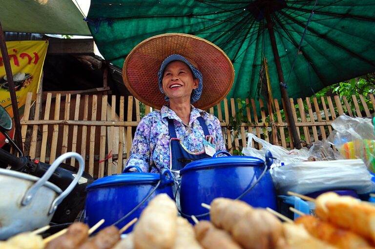 Foodmarket in Nan, Thailand