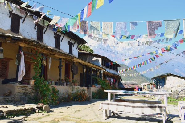 Trekking in Ghandruk, Nepal