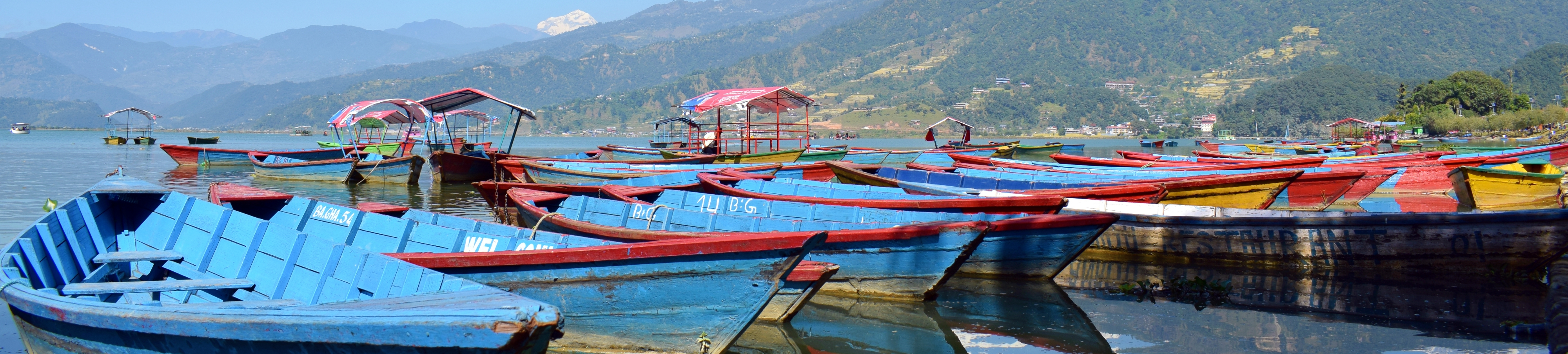 Sfeerbeeld uit Pokhara, Nepal
