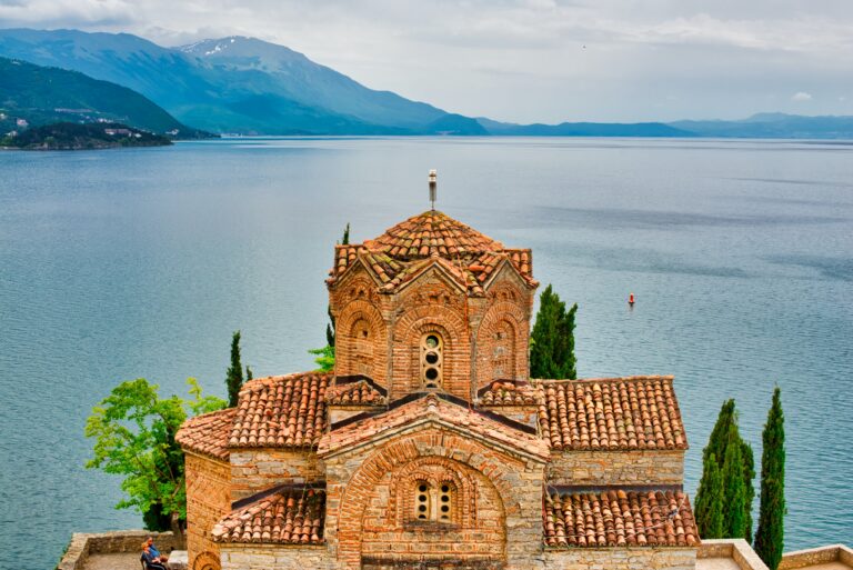 Sfeerbeeld uit Erseke, Albanië