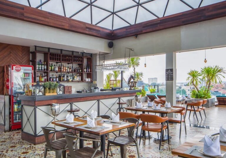 Restaurant in Phnom Penh, Cambodja