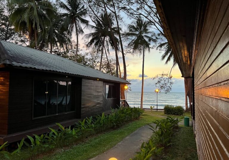 Resort in Damai beach, Borneo