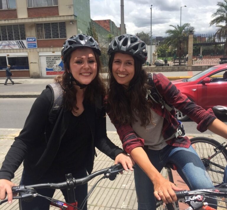 bogotá colombia fietstour door de stad