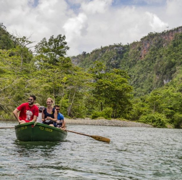 Boottocht in Baracoa, Cuba