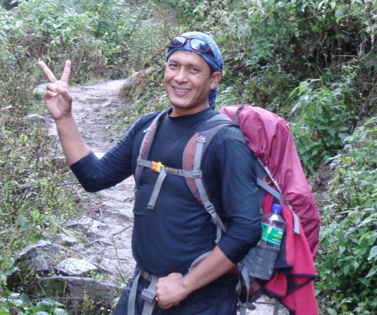 Trekking in Nagarkot, Nepal