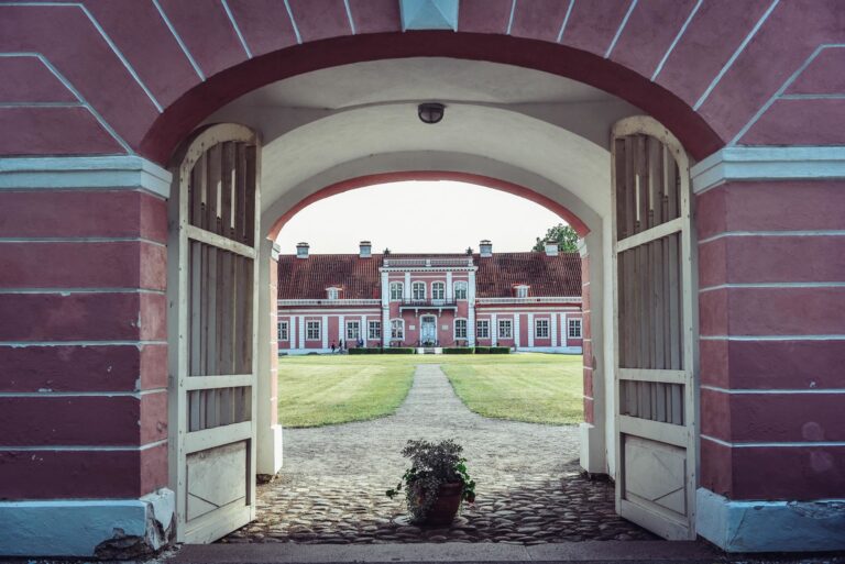 Sagadi Manor museum in Pakruojis, Baltische Staten
