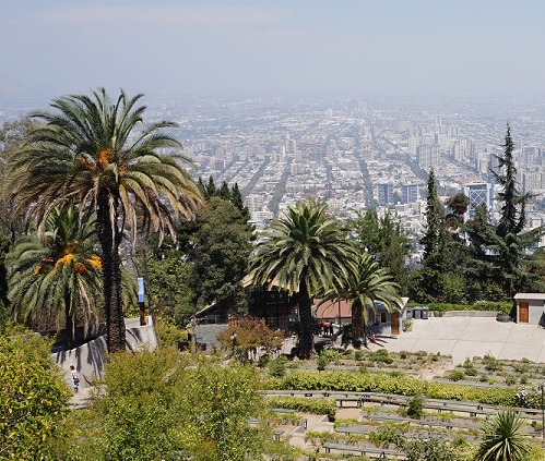 Sfeerbeeld uit Santiago, Chili