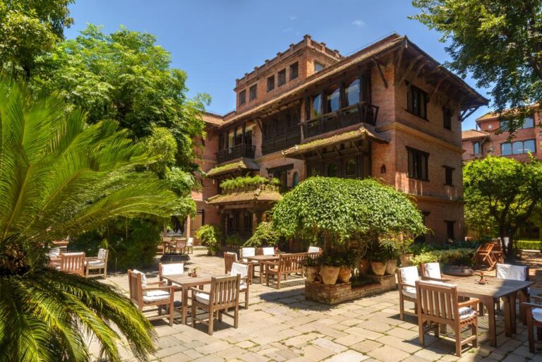 Sfeervol boutiek in Kathmandu, Nepal