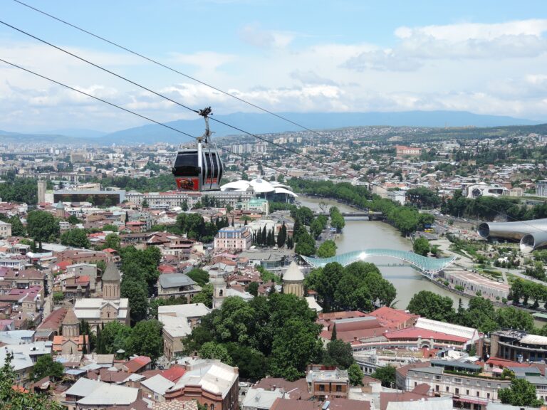Sfeerbeeld uit Tbilisi, Georgië