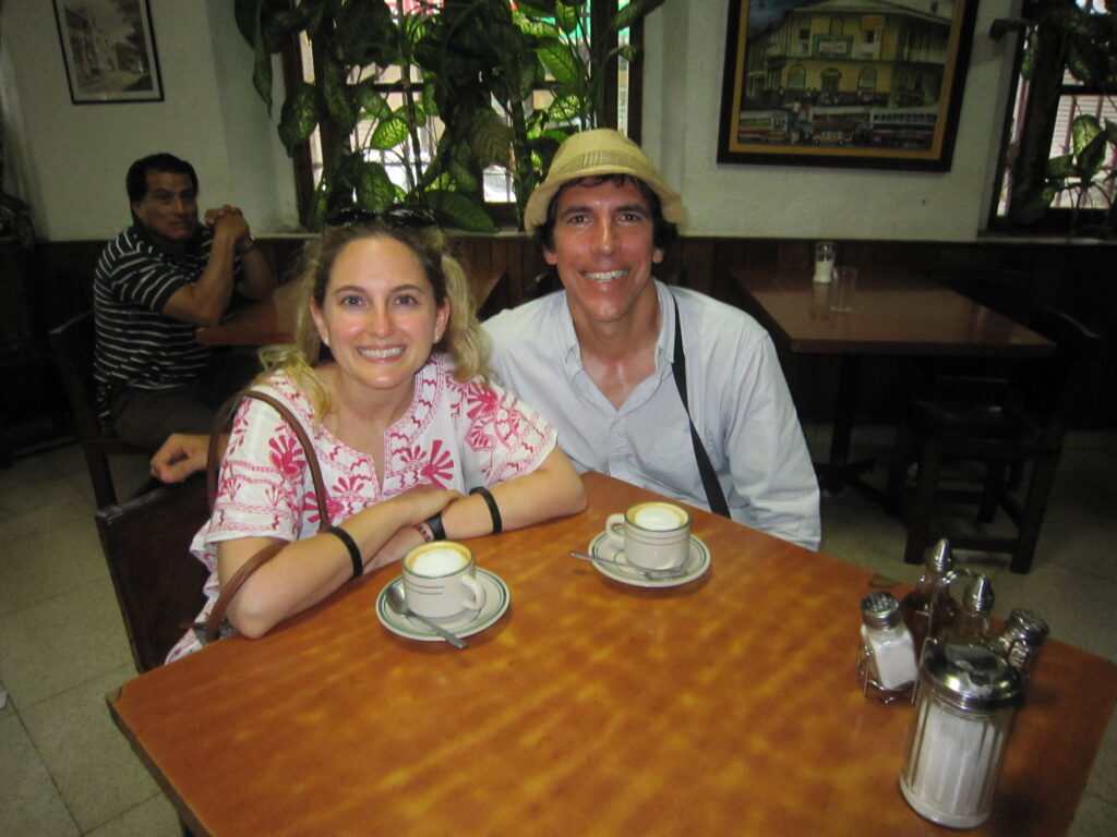 Cocacola cafe in Panama