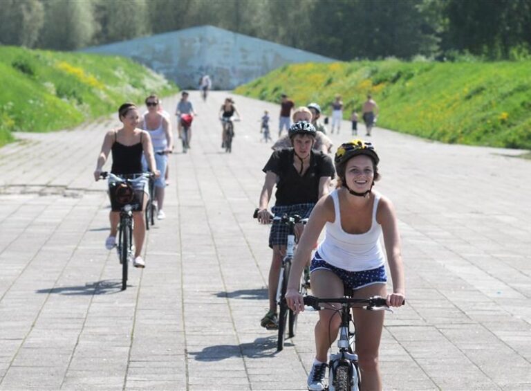 Fietstocht in Tallinn, Baltische Staten