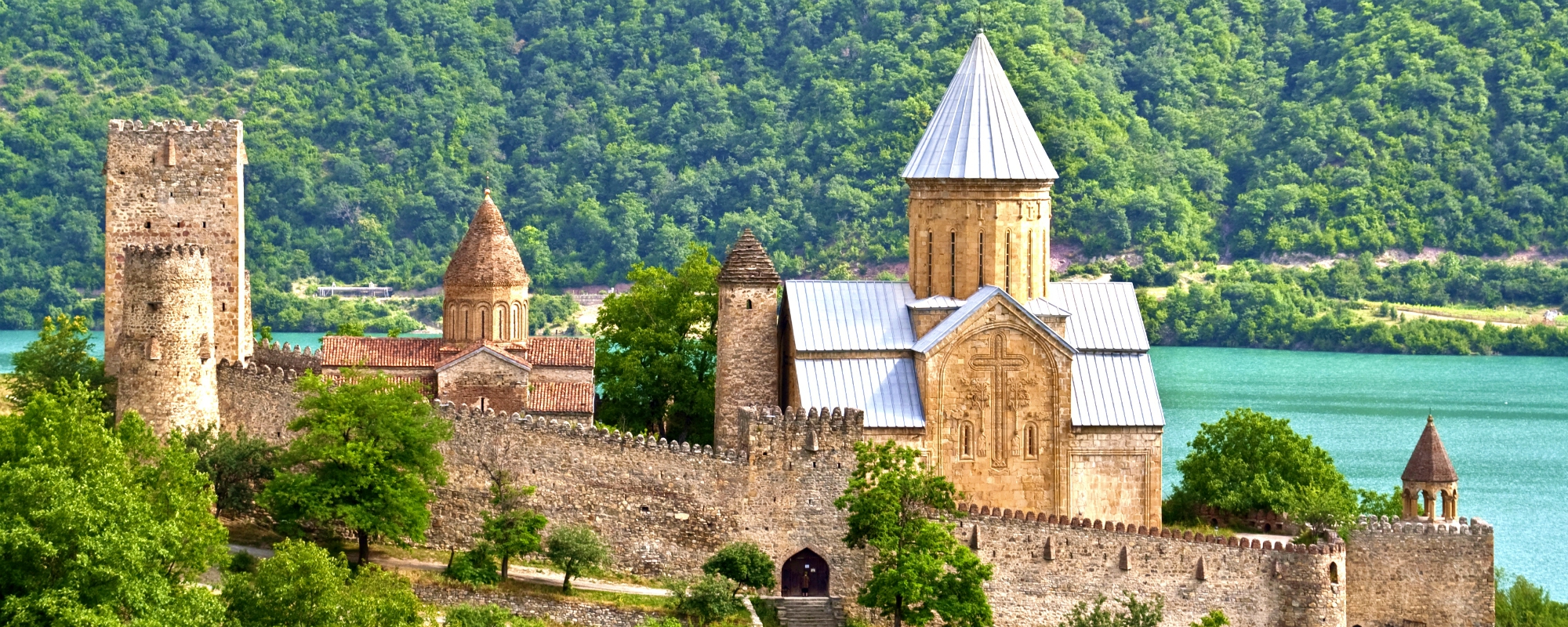 Ananuri in Georgië