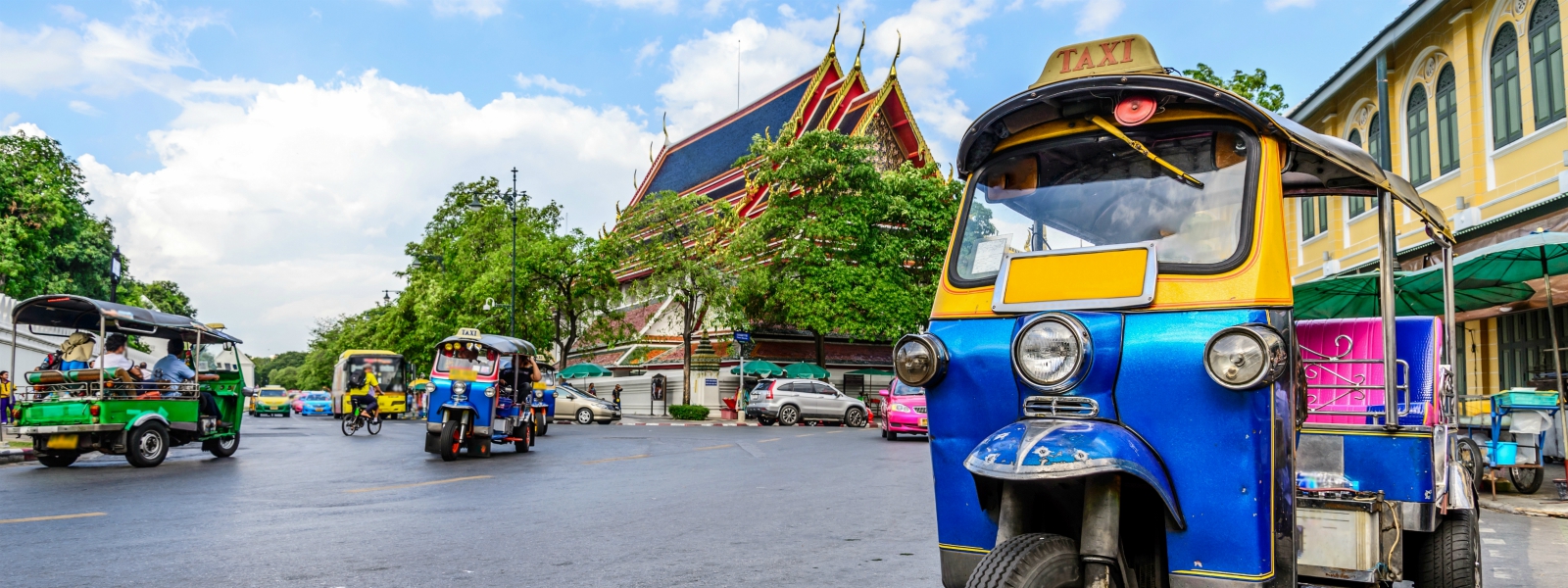 Tuk tuk in Thailand