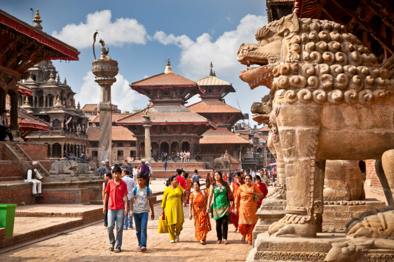 Durbar plein in Kathmandu, Nepal