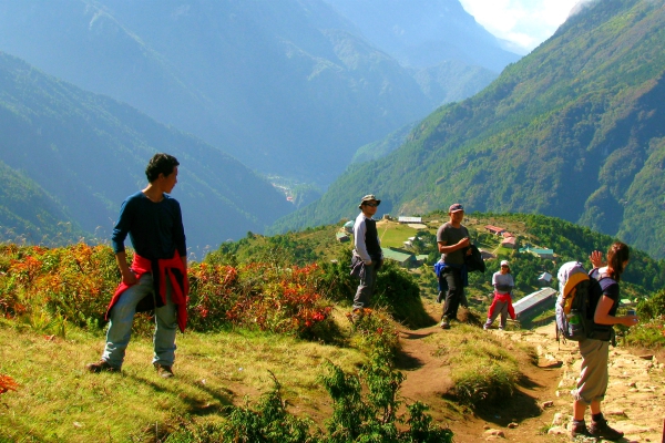 Hiken trek in Pokhara, Nepal