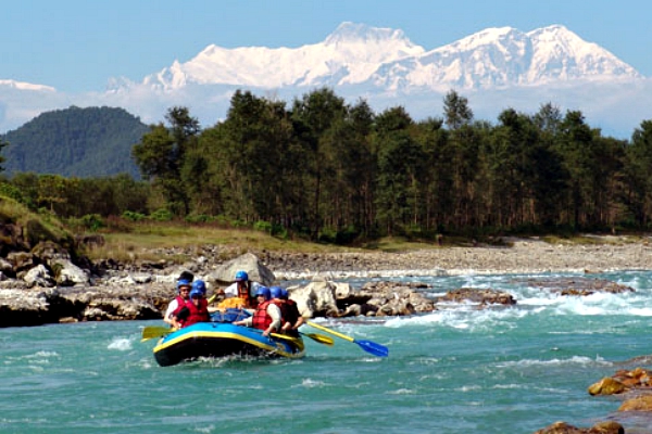 Raften in Nepal
