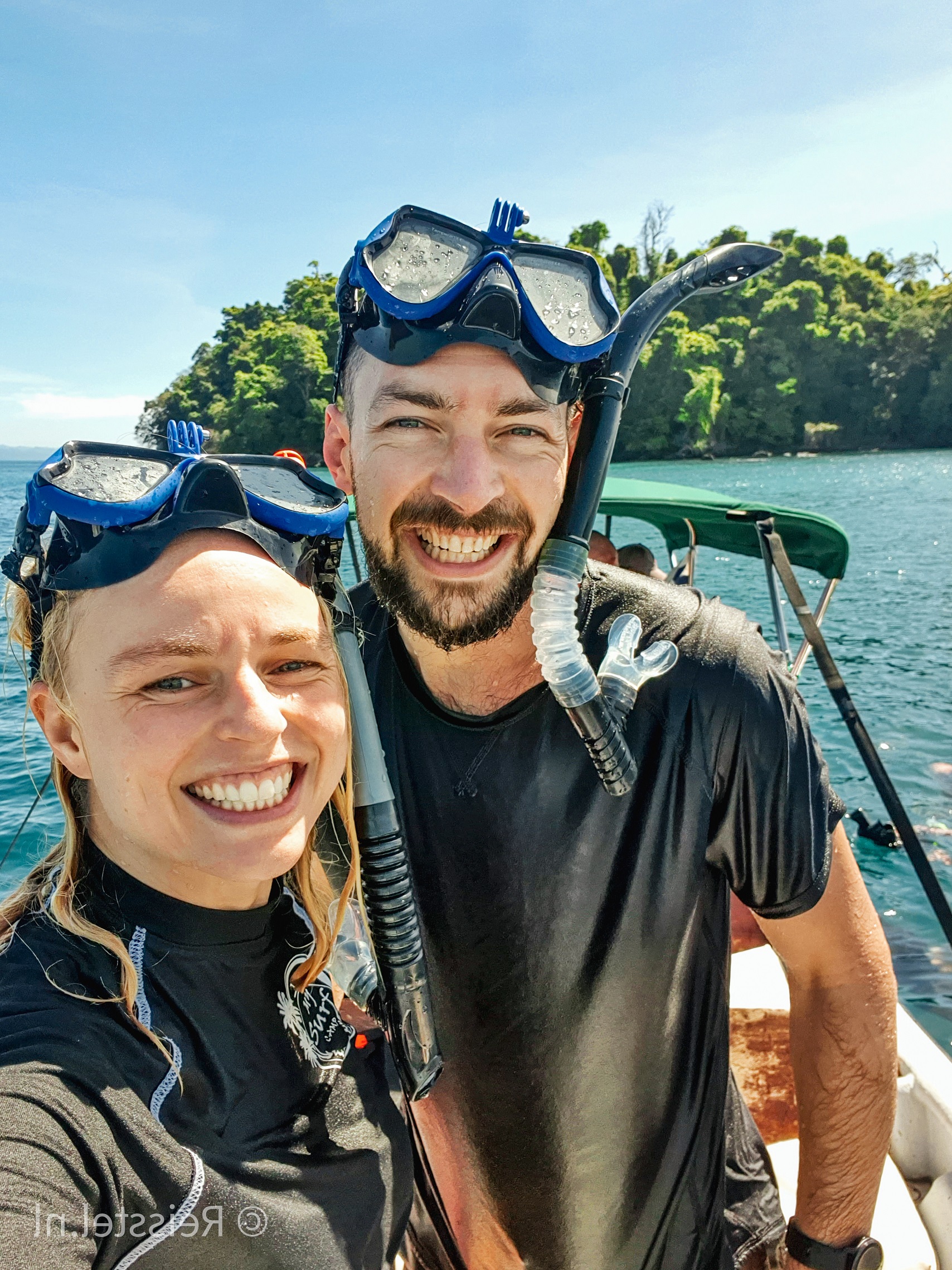 Stel dat gaat duiken in Panama