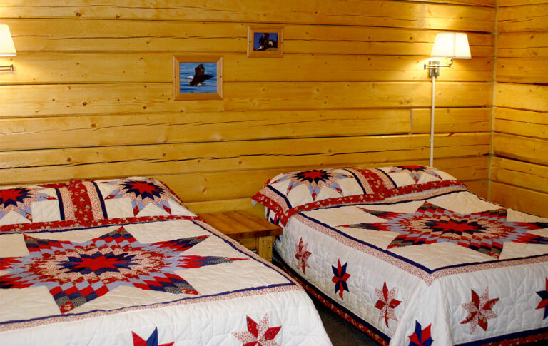 Grizzly bear resort in Denali, Alaska