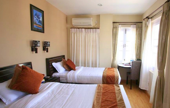 Rough it Rama Inn kamer in Nepal