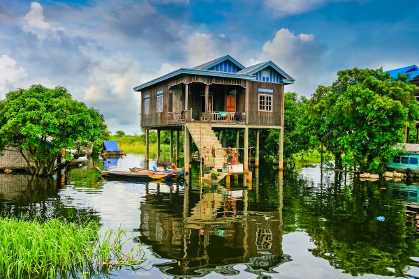 Verblijf homestay in Cambodja