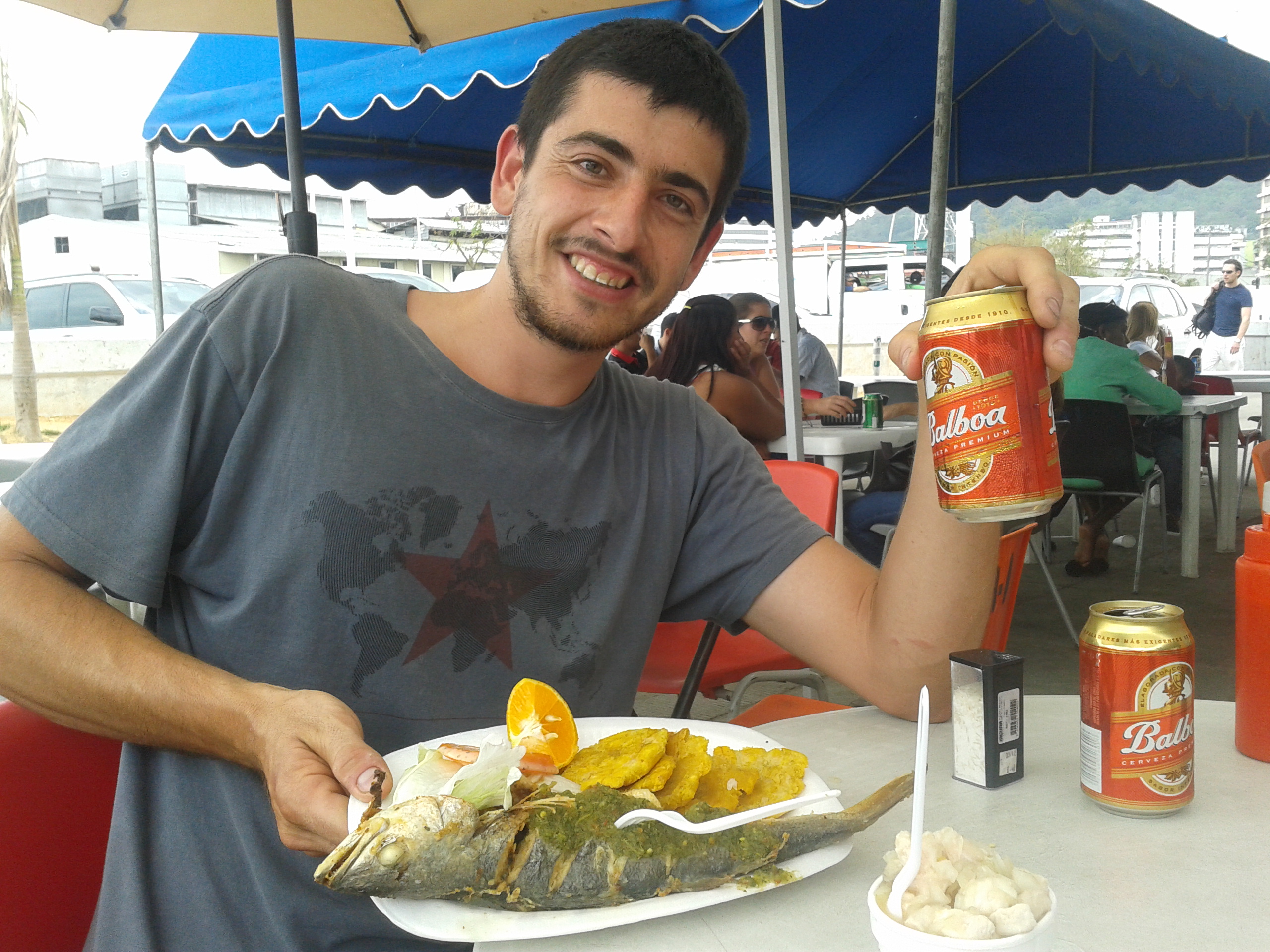 Vismarkt in Panama