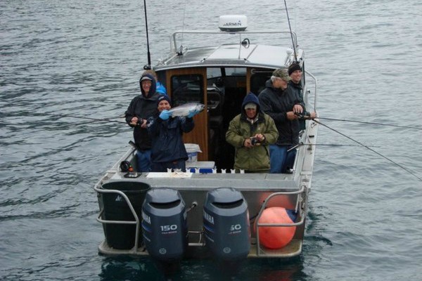 Vissen hobby amerika in Alaska