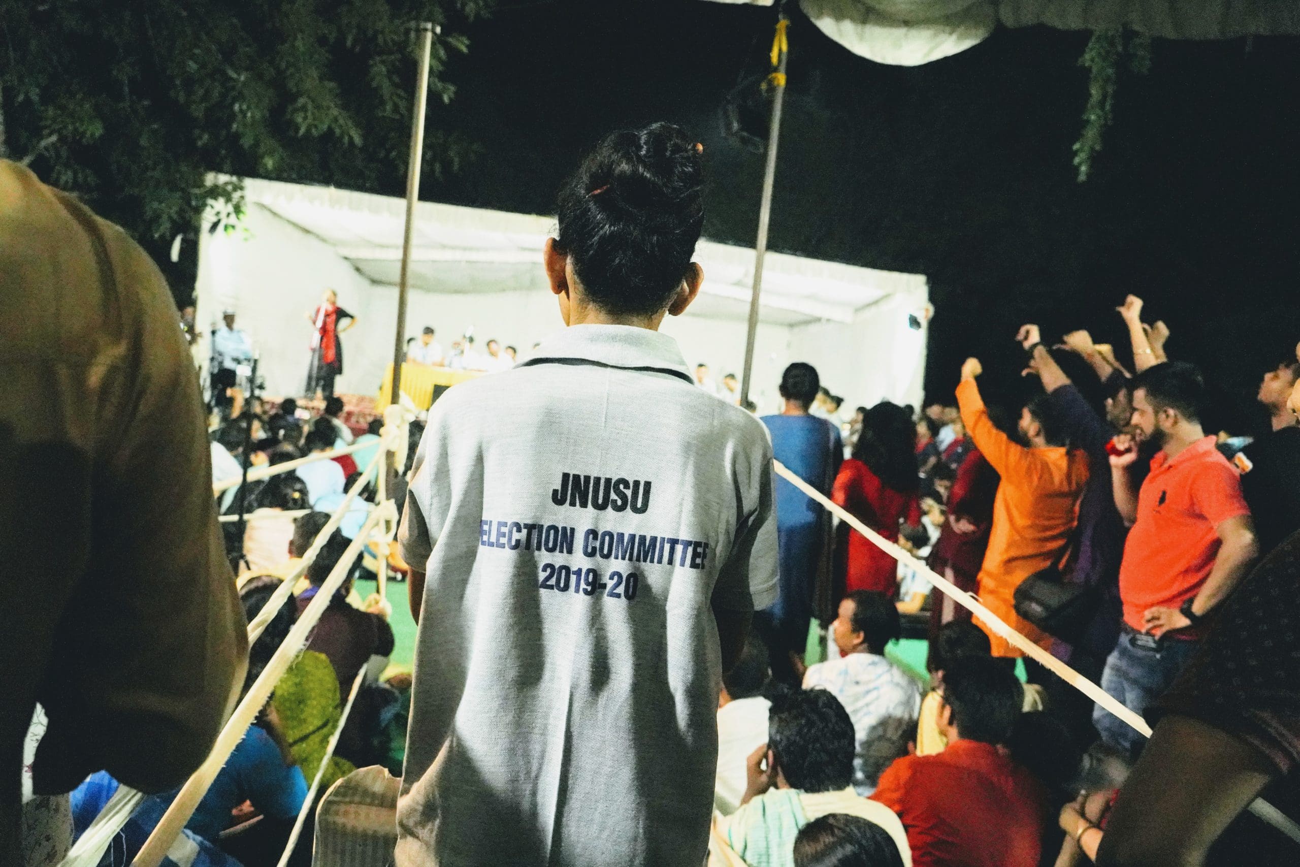 In the Break*:  An affective note on JNU election