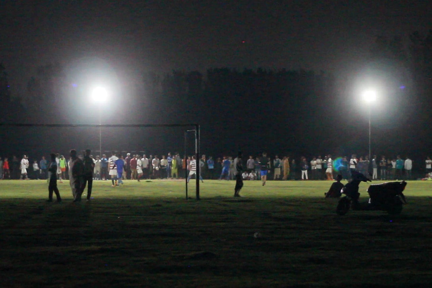 Hope against hope: Night football in Baramulla